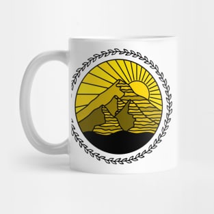 ADVENTURE Time Mountains Nature Mug